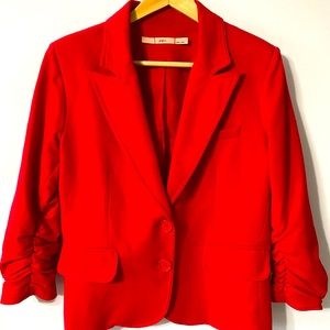 Women’s Red Blazer